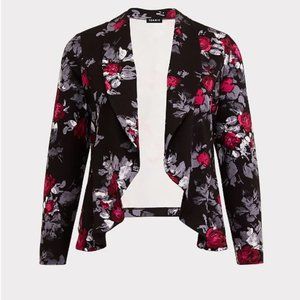 STUDIO PONTE FLARE FRONT BLAZER